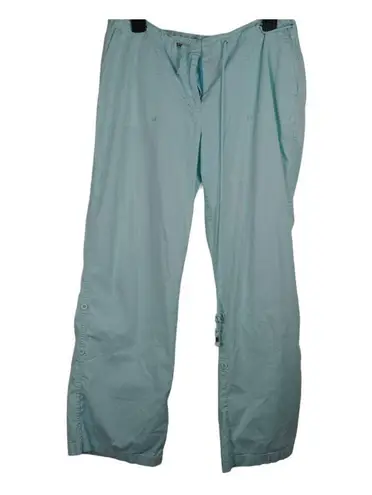 Style & Co EUC  Women's Cargo Capri Pants Blue Size 12