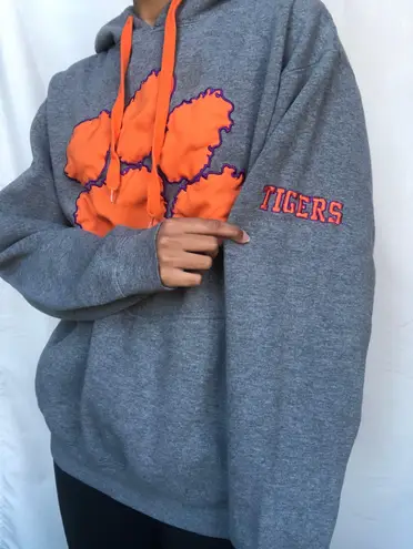 Clemson Tigers Gray Hoodie