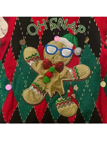 BLIZZARD BAY OH Snap! Sweater Vest Red Size L