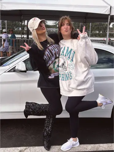 A New Day Sparkly Sequin Foldover Boots- Black, Size 9 - Image 2