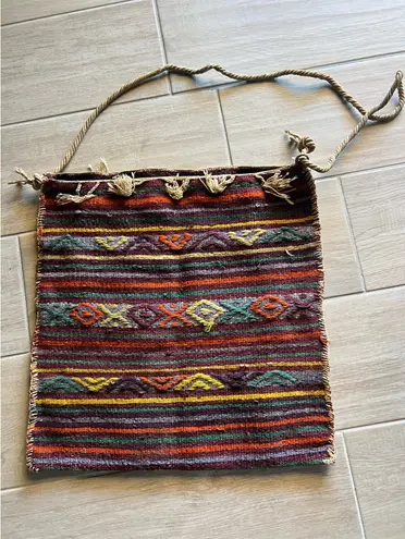 Vintage Turkish Carpet Crossbody Bag Multiple
