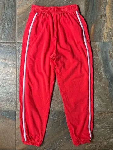 DSG x Twitch + Allison Women's Terry Oversized Boyfriend Sweatpants Size Medium Pink