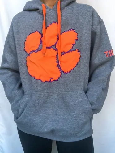Clemson Tigers Gray Hoodie
