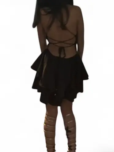 SheIn  Ruffle Romper Tie Back - Image 5