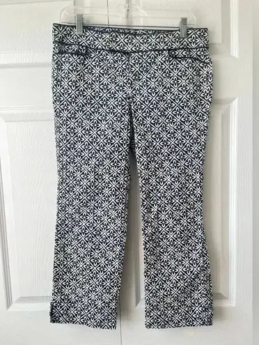 Lilly Pulitzer  Horse Of Course + Floral Corduroy Capris Palm Beach Fit Size 4 - Image 3