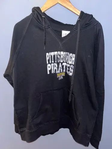 Pittsburgh Pirates Baseball Hoodie Black Size XL