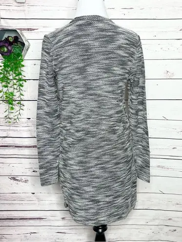 Merona  Heather Gray Boucle Long Sleeve Drawstring Waist Casual Dress Size XS