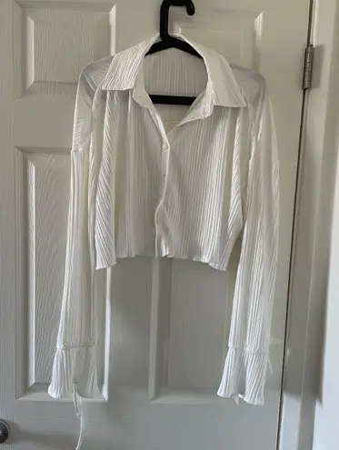 Charcoal Clothing White Shirt Size 2