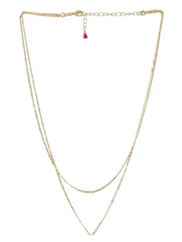 SHASHI Laila Necklace in Gold One Size New Womens Jewelry