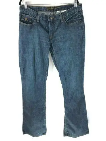 Cruel Girl Womens Jeans Miller Relaxed Boot Cut Medium Wash 100% Cotton 15 Long