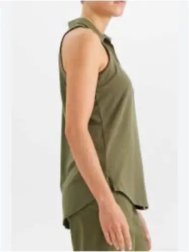 Anatomie Women's Elise Top | Moss Green. Size L. MSRP $168 Green Size L