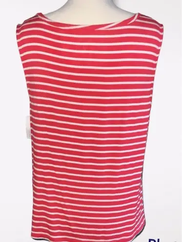 New York & Co 2Pc Lightweight Oversized Hoodie & Sleeveless Striped Tank Top XL