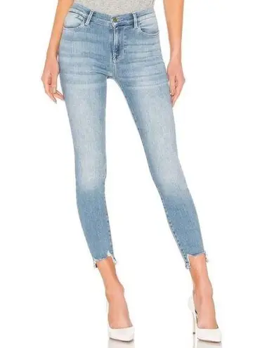 Frame  Womens Le High Skinny Front Chew Light Wash Jeans Size 28 Light Paltrow