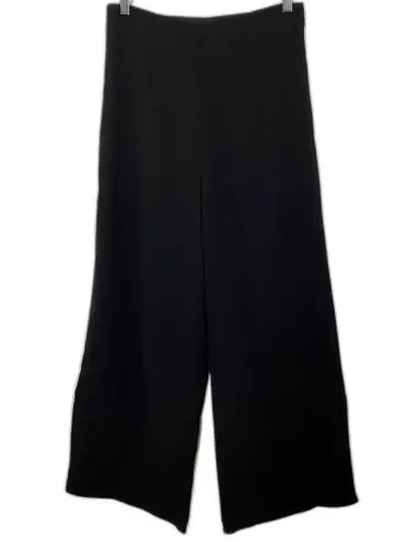 Lumier By Bariano Never Too Far Wide Leg Black Dress ElegantCareer Pants Sz S