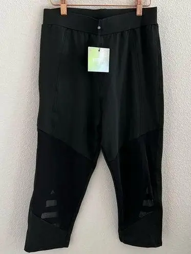 Missguided NWT Active Bondage Black Crop Legging Athleisure Workout US 8