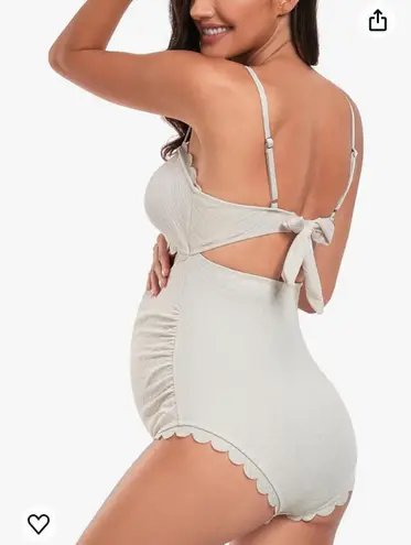 EastElegant® Back Tied Maternity One Piece Swimwear