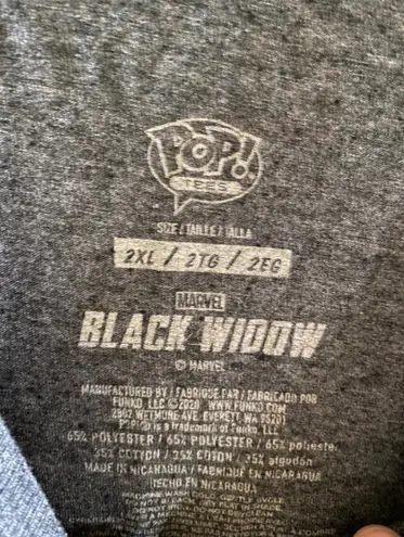 Marvel Black Widow Funko Pop T Shirt