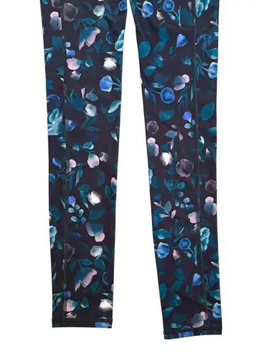 Gaiam Women's Om Fit Alaina Floral High Rise Pocket Leggings Yoga Size XS NEW