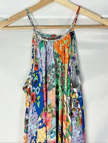 Tolani Collection Bay Barcelona High Neck Colorful Maxi Dress S