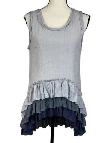 A’Reve Large Top Sleeveless Ruffled Hi