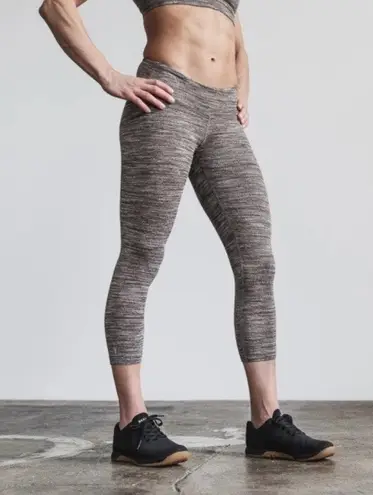 Nobull NWT Women’s Crop Tight - XS - Café Melange (Brown)
