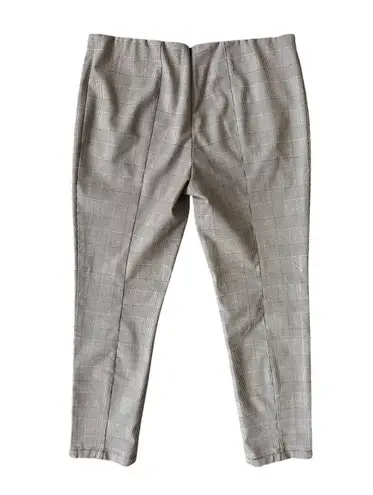 HATCH Maternity The Stiletto Pant in Glen Plaid Size 3/ Large Black