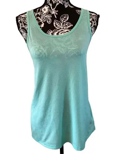 VSX by Victoria’s Secret Sport Strappy Crossback Mesh Tank Top Lightweight Athle Blue