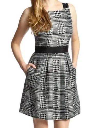 Jessica Simpson  Houndstooth A-Line dress