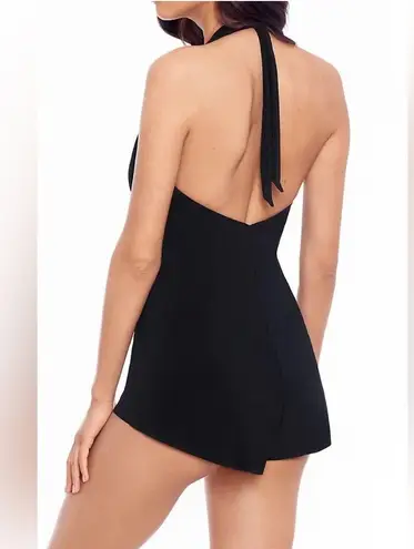 One Piece Magicsuit Theresa BLACK Swim Romper, Size 10 New w/Tag $156