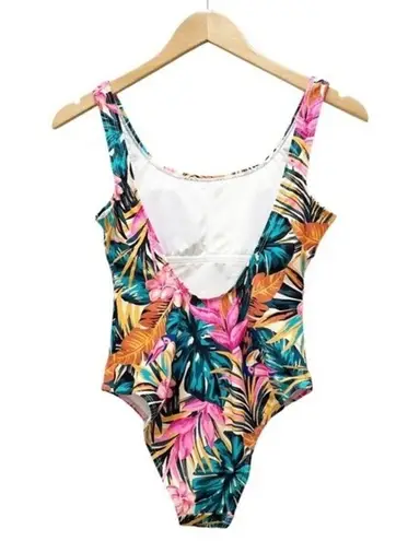 Decree NWT Tropical Print One Piece Swimsuit Women's Size Small Summer Vacation