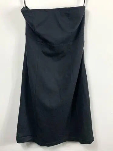 Gap NWT  Stretch Black Wool Blend Dress