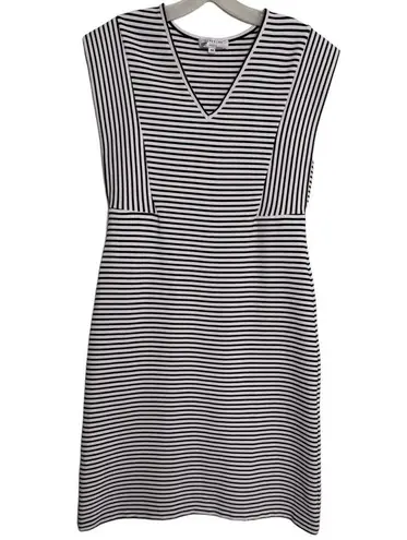 Derek Lam Collective Striped V-Neck Dress Size EU46 / US10