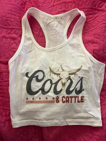 Coors Light Crop Top