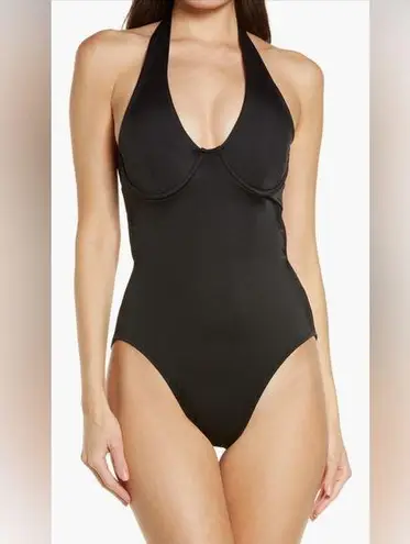 Norma Kamali Halter underwire one-Piece swimsuit,, Small, $175