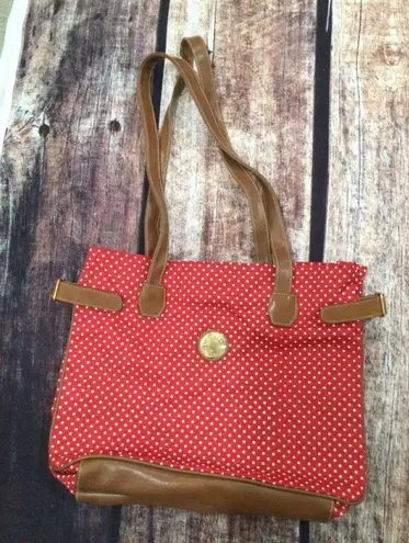 Capezio POLKA DOT CANVAS TOTE