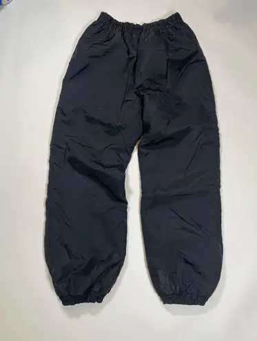 Columbia Vintage 80s  Black Ski Snow Pants Snowboard Womens Size Large Nylon VTG