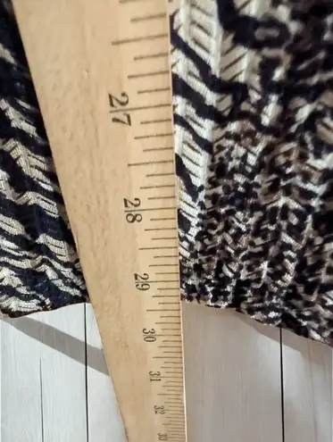 Aqua Blues PLus Size 2X XX Zebra Animal Print Sheer Open Front Cardigan Lightweight Jacket STretch Layers - Image 4