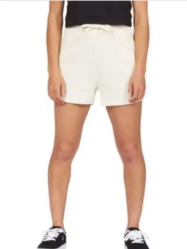 DC Shoes Women’s Old School Shorts White Size M