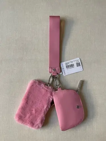Lululemon Dual Pouch Wristlet *Plush Fleece - Pink Tide - Image 1