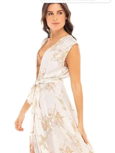 Sleeveless Duster White Lily Size XS