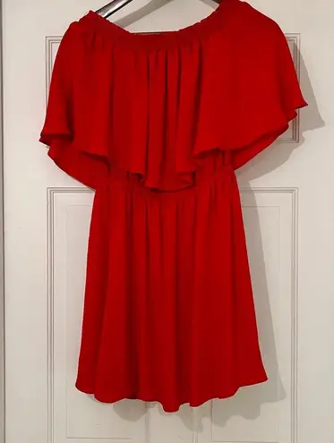 Show Me Your Mumu - Casita Mini Dress Bonfire Crisp Red Dress Size Small