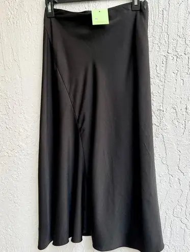 Majorelle A-Line Midi Skirt Black Women's Size Small