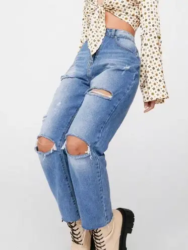 Nasty Gal Mommy High Rise Jeans