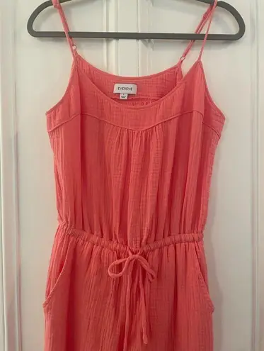 Evereve gauzy jumpsuit