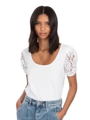 Generation Love NWT  Victoria Lace White Tee