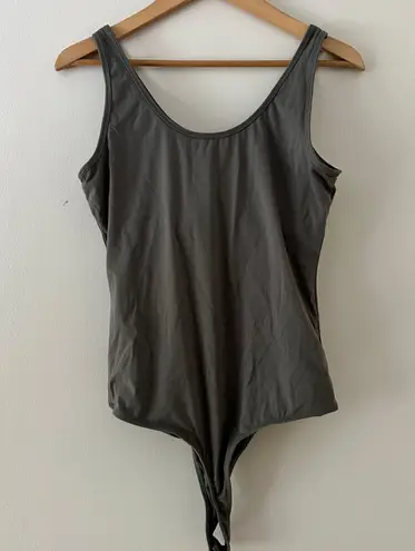 Klassy Network Olive Bodysuit Sz XXXL