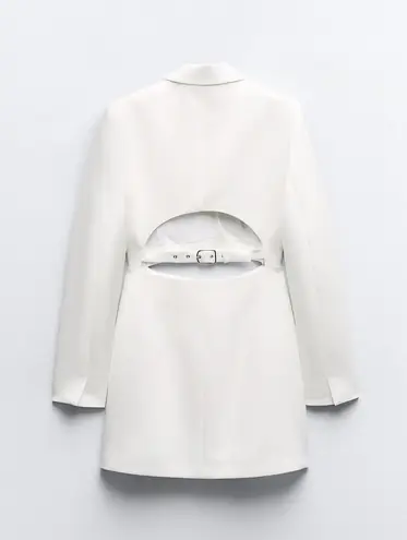 ZARA blazer dress cut out formal suit mini - Image 6