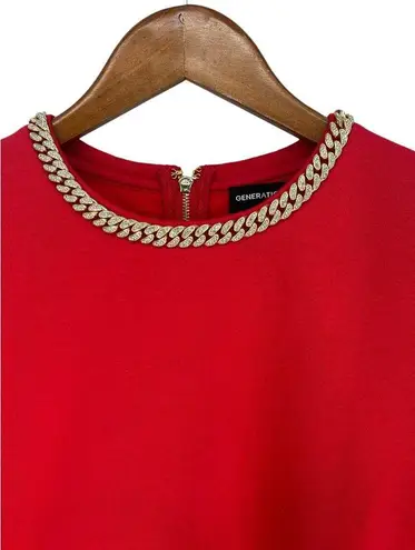 Generation Love Red Collina Chain Sweatshirt & Misha Sweatpants Set
