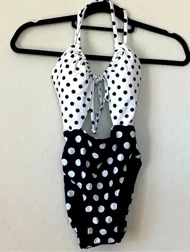 Hula Honey NWT Polka Dot One-Piece Swimsuit XS