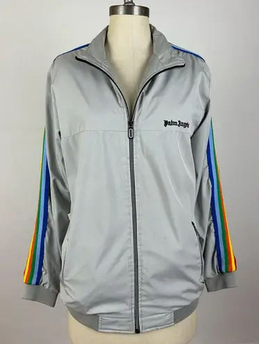 Palm Angels Luxury Striped Track Jacket